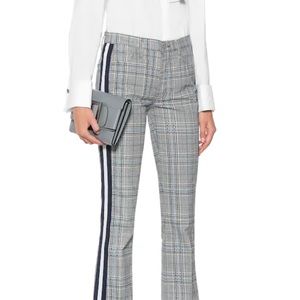 Mother Jeans -NWT Plaid Straight Leg Pants